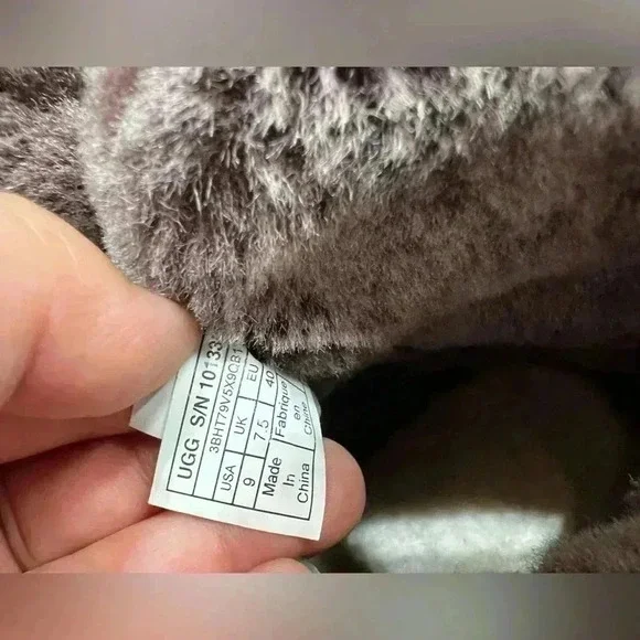 Ugg Adria Stormy Grey Boots Size 9 - Picture 12 of 13